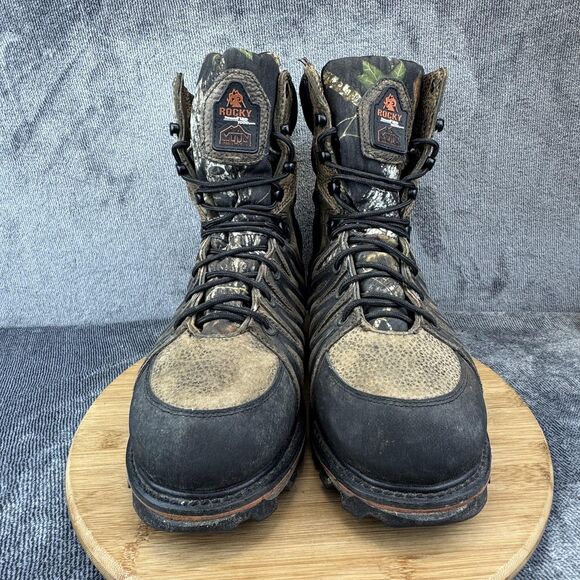 Rocky MTN Stalker Boots Mens Size 8W GTX 1000g Thinsulate Hunting 7181 main image 4